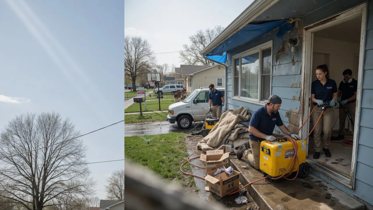 Basement Flood Cleanup in Rosanky, TX near me